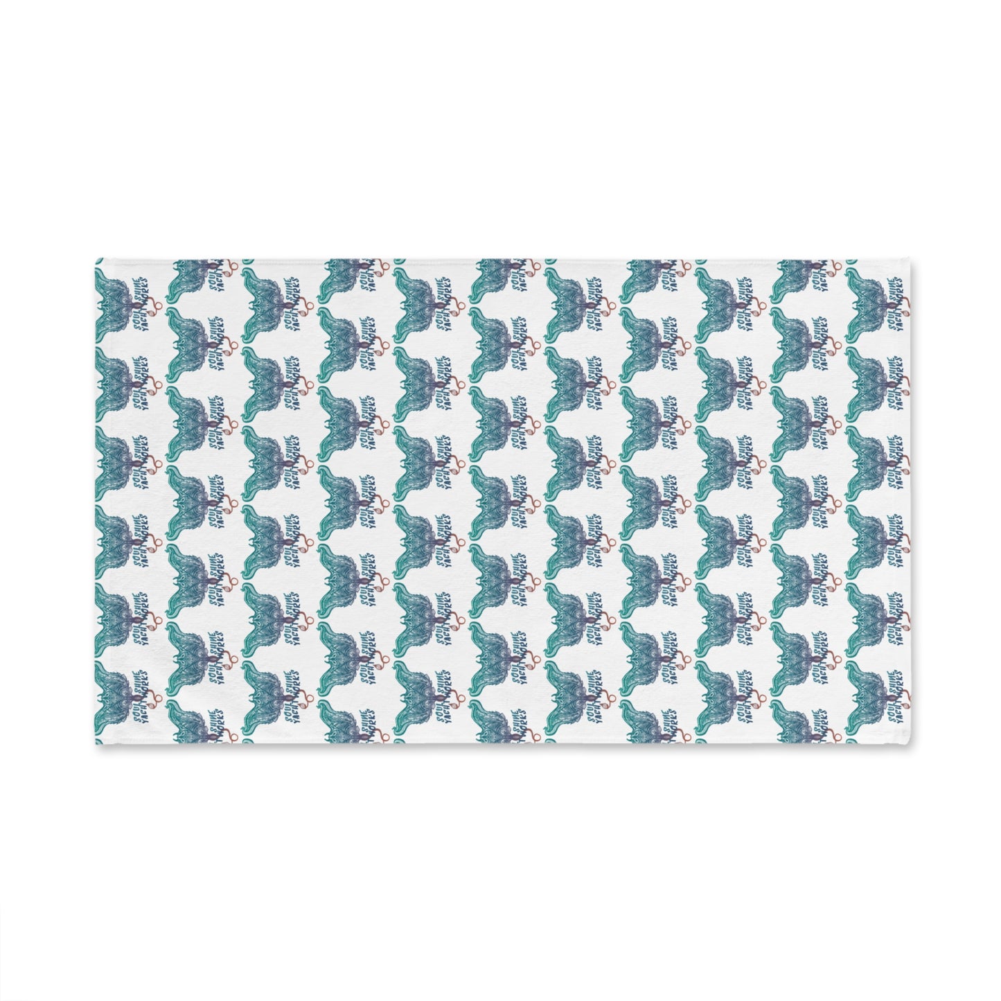 Whimsical Soul Shine Yachtworks Print Hand Towel - Fun Kitchen Decor, Gift for Pet Lovers, Bathroom Accessory, Unique Housewarming Gift, Cute Home Textiles