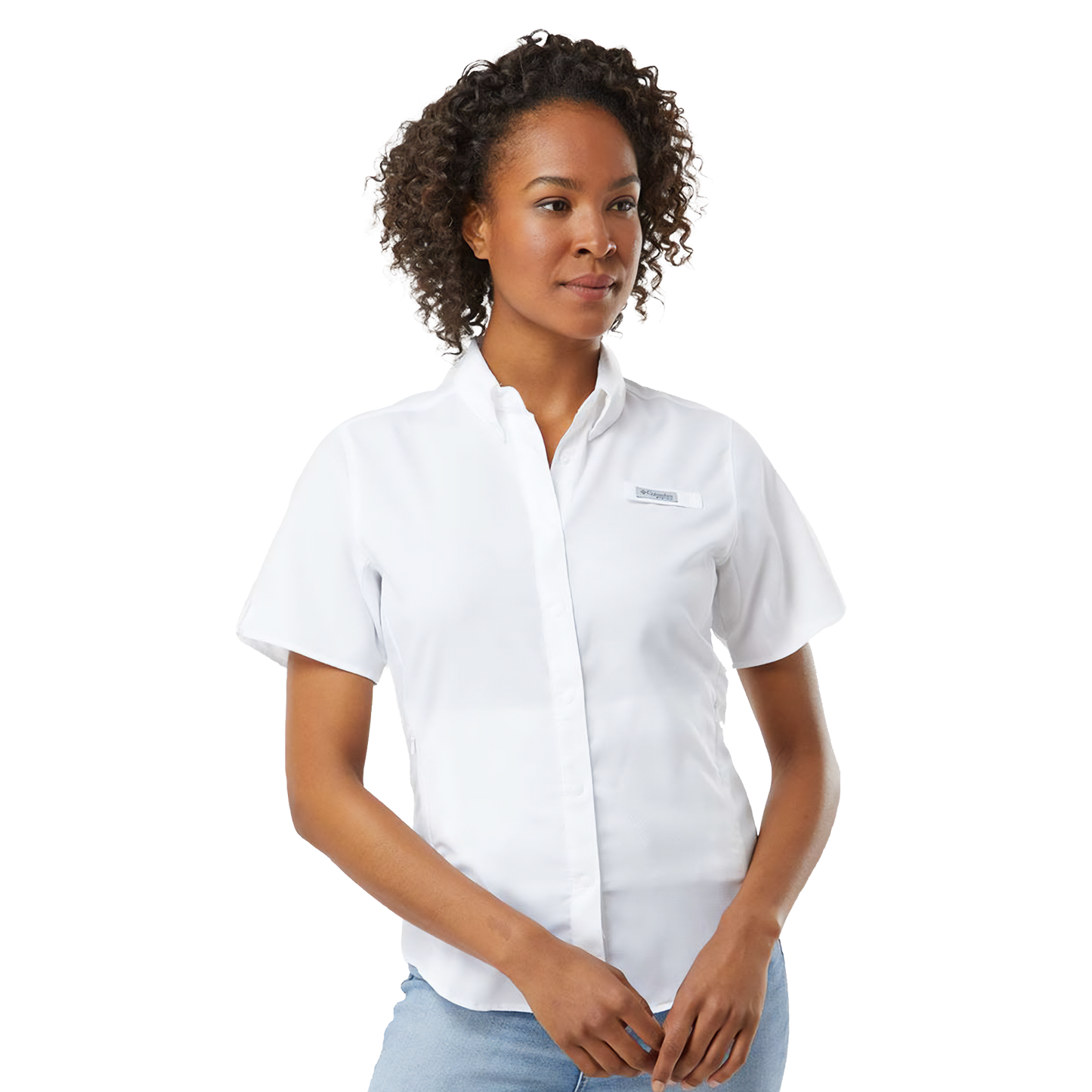 Soul Shine Yachtworks Manta Logo Women's Embroidered Short Sleeve Fishing Shirt, Outdoor Apparel, Summer Fashion, Casual Wear, Beach Trip, Gift for Her