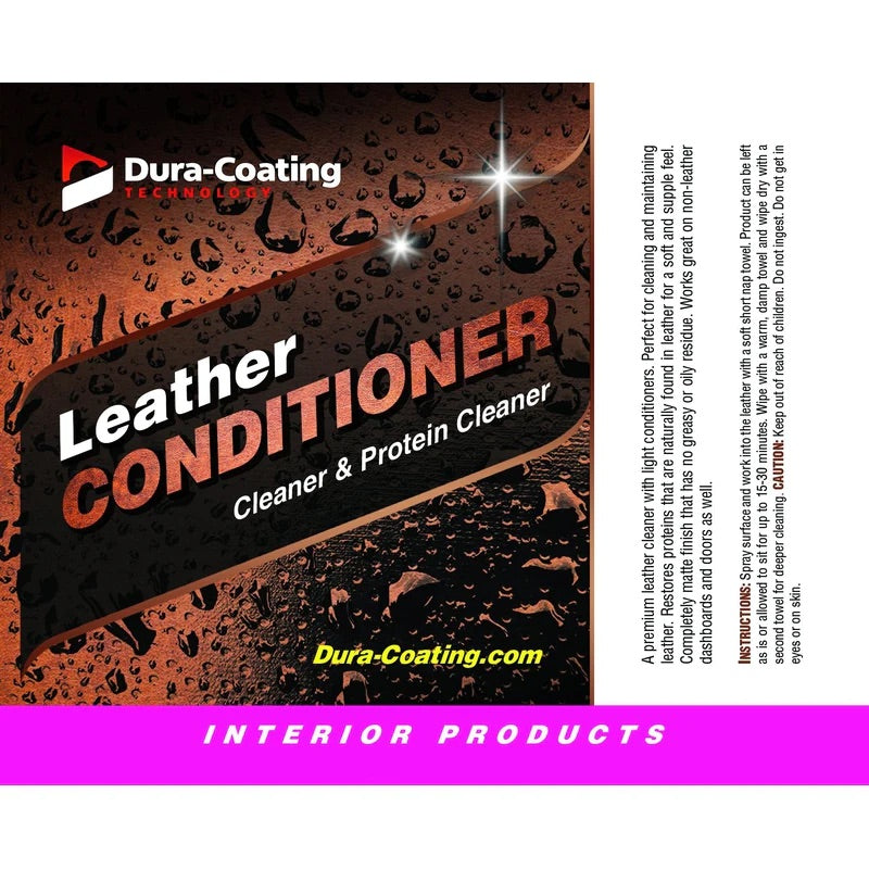 Leather cleaner and conditioner