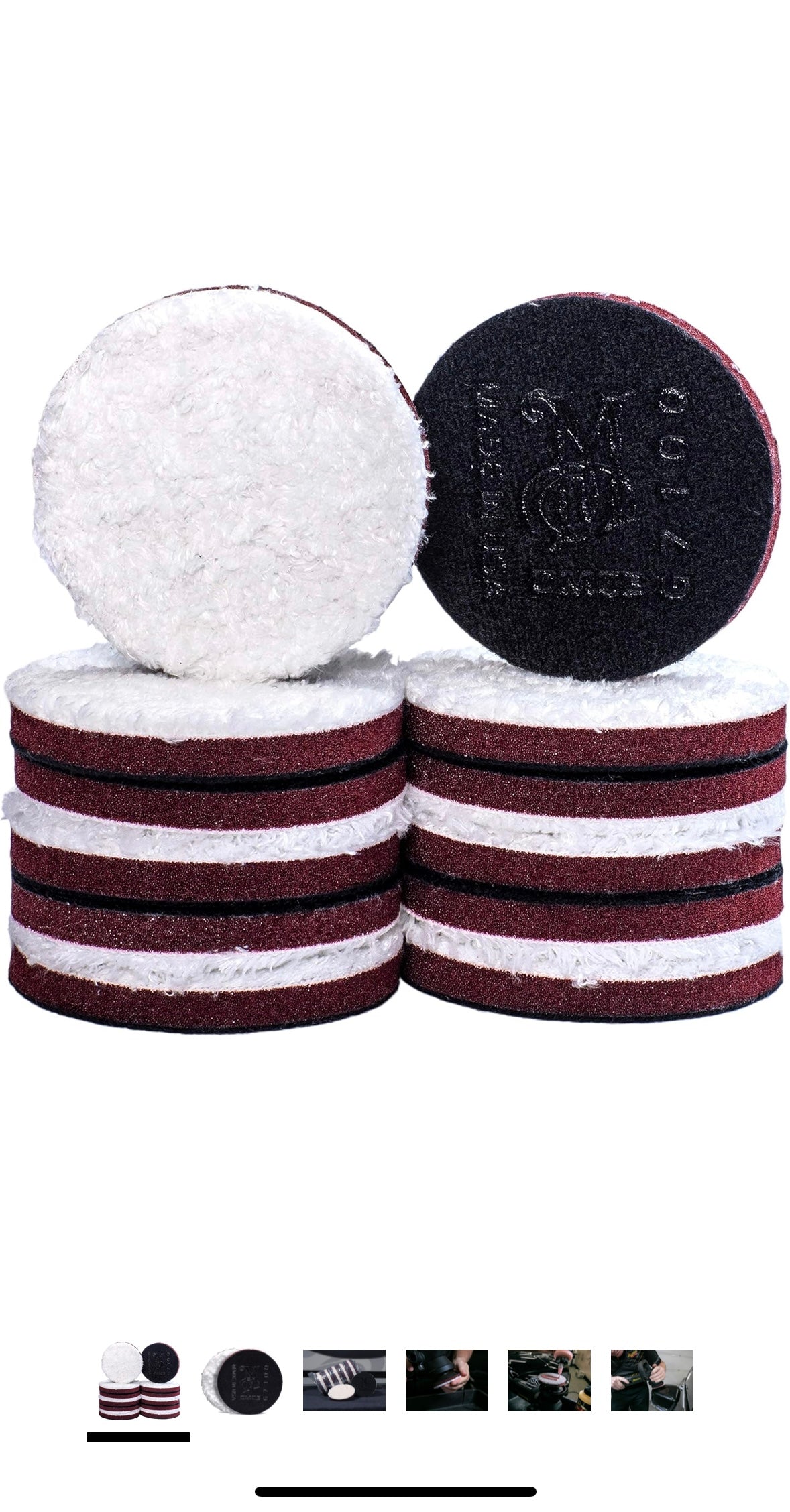 Meguiar's DMC3B DA 3" Microfiber Cutting Disc