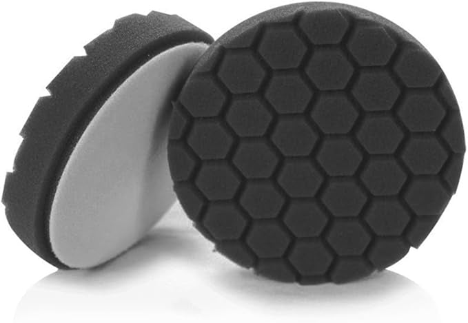 Hex-Logic Finishing Pad, Black (6.5 Inch Pad Made for 6 Inch Backing Plates), 1 Pad Included