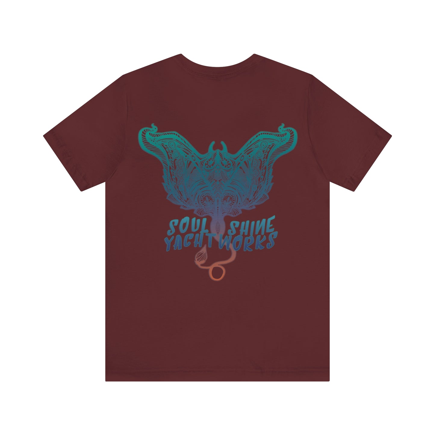 Soul Shine Yachtworks Manta Logo Unisex Jersey Short Sleeve Tee