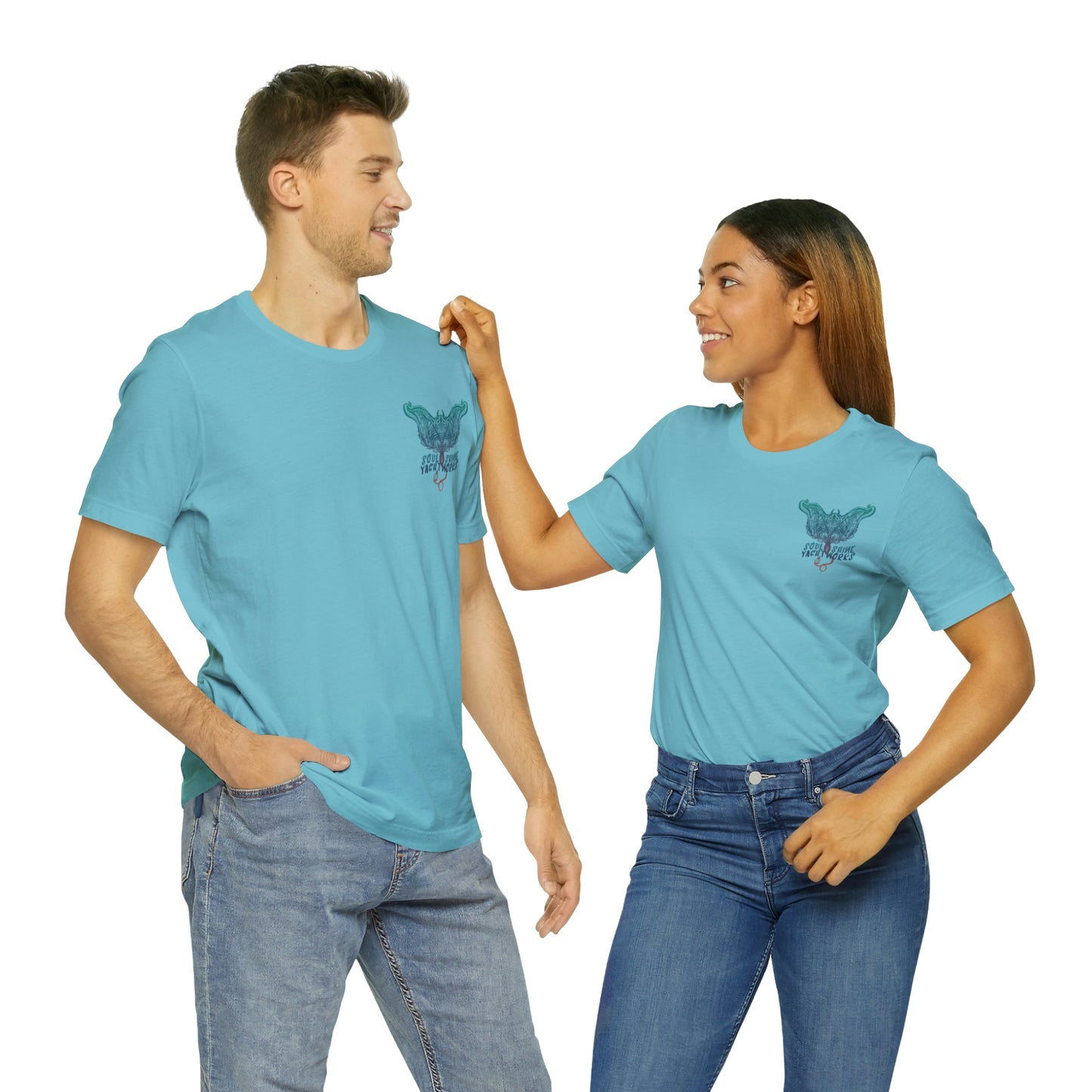 Soul Shine Yachtworks Manta Logo Unisex Jersey Short Sleeve Tee