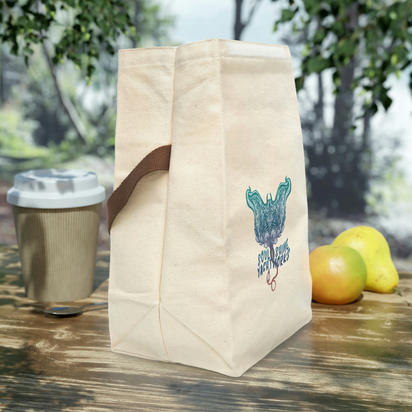 Soul Shine Yachtworks Canvas Lunch Bag With Strap