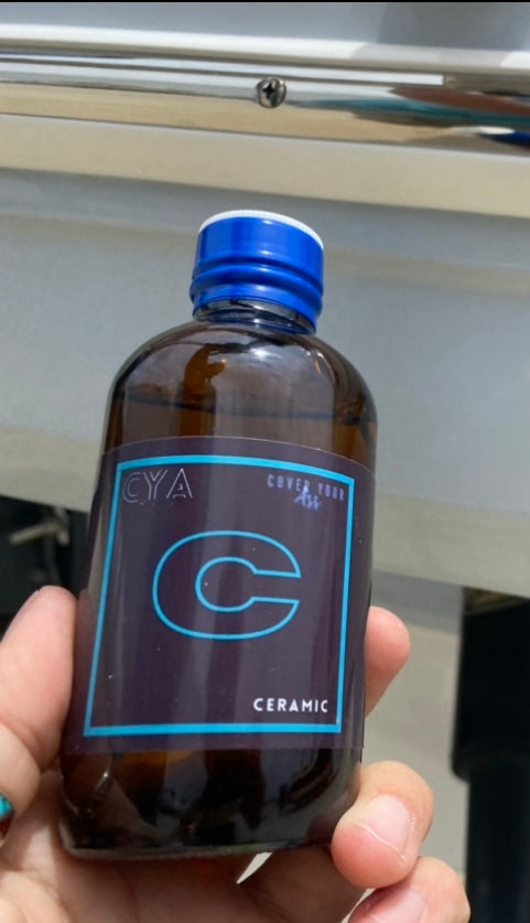 CYA ceramic your assets 5 year ceramic coating in 100mL bottle