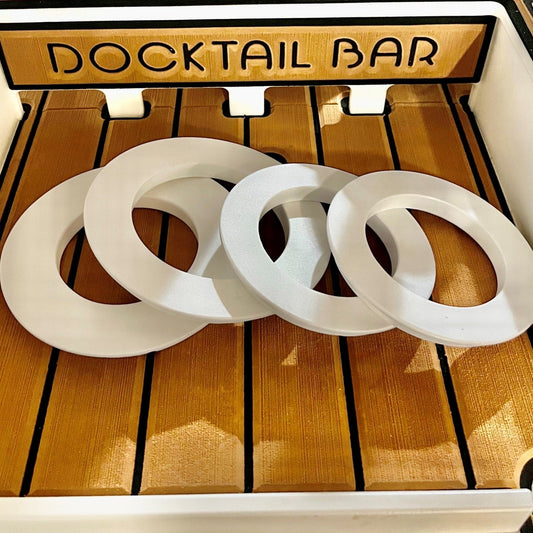 4 Pack Insert Bundle for Butler, Bar Caddy and Jr Models - Inserts do not work with our Utility Table Model