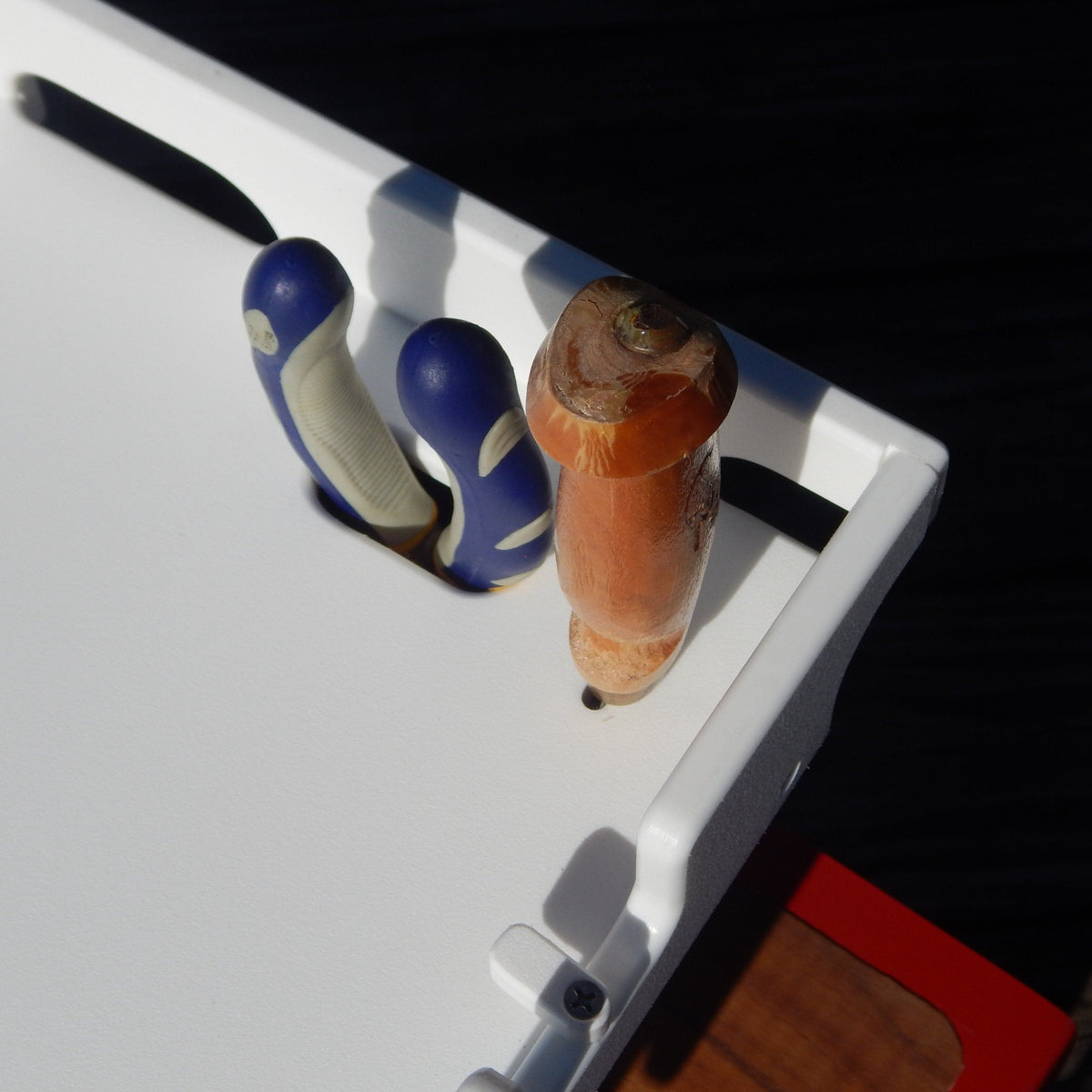 Docktail Boat Table Caddy & Bait Table with Rod Holder Mount