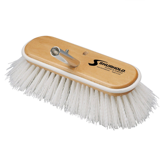 Shurhold Classic 6 Inch Deck Brush - Stiff White