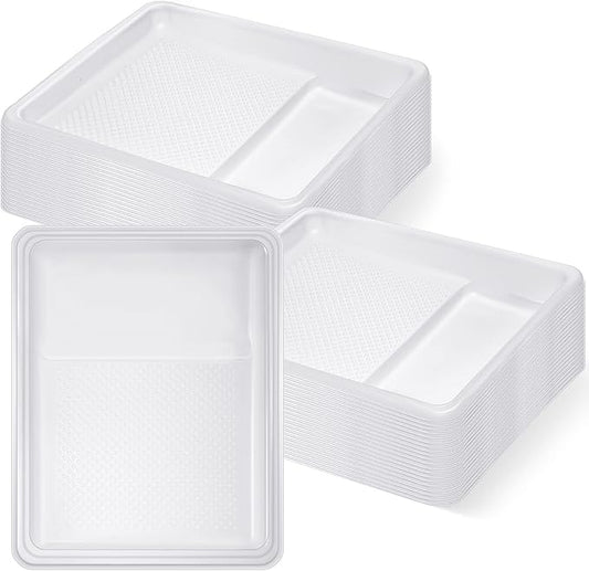 9” Disposable Heavy Duty Plastic Paint Tray Liner