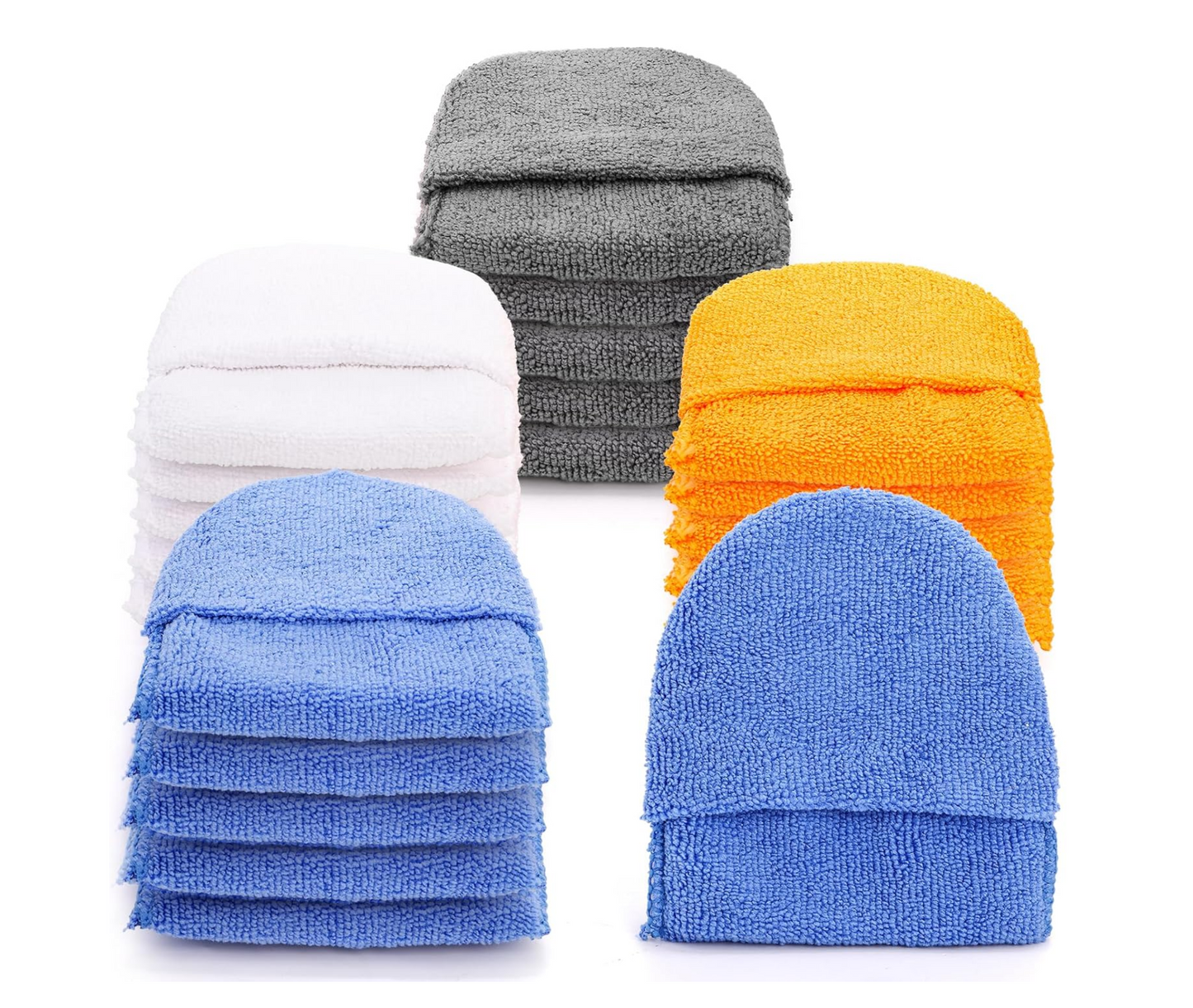 Fasmov Microfiber Wax Applicator Pads