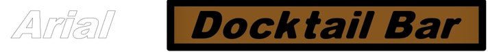 Custom Names - Add Your Name to Decking Kits - Choose Font & Letter Style