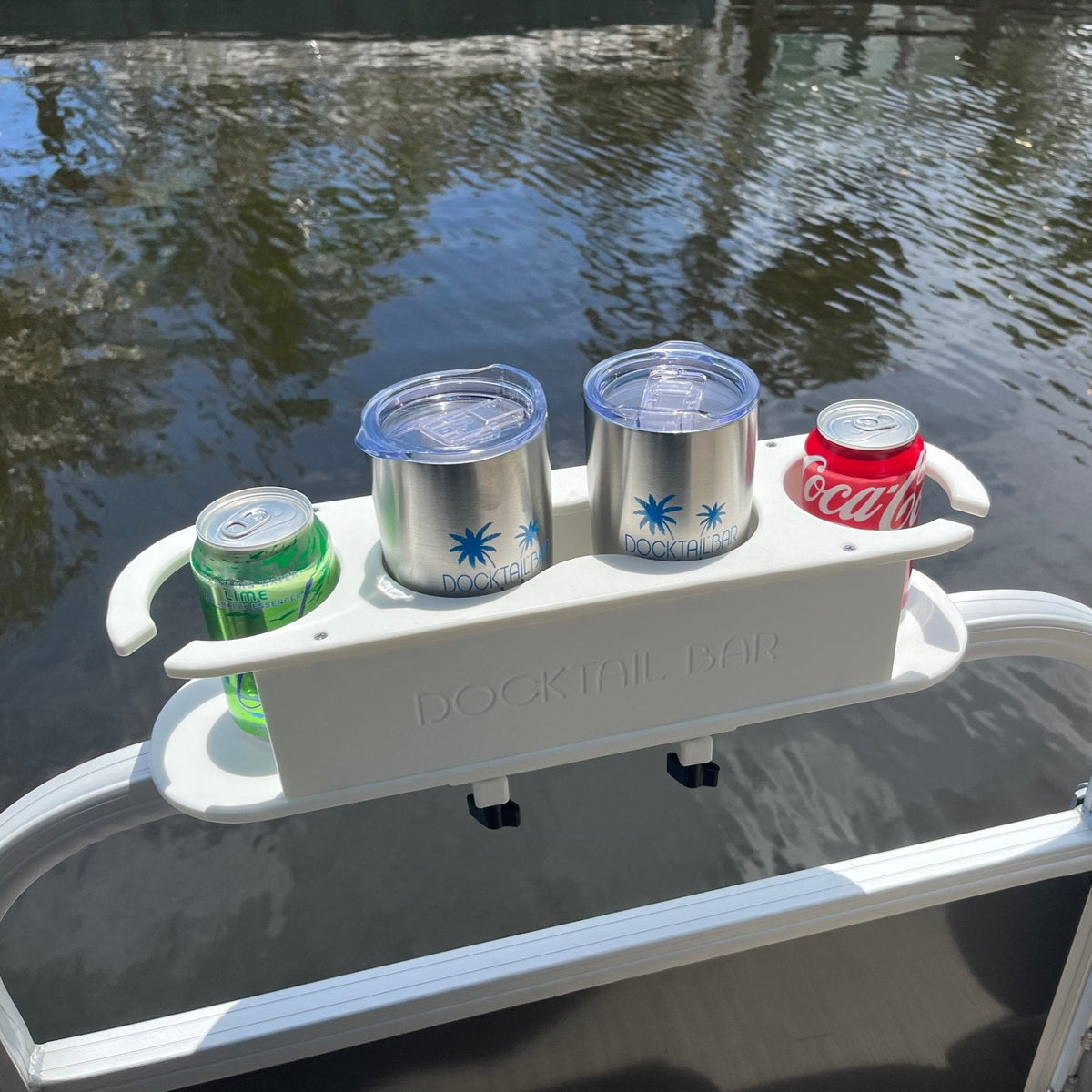 Docktail Pontoon Boat Cup Holder Caddy