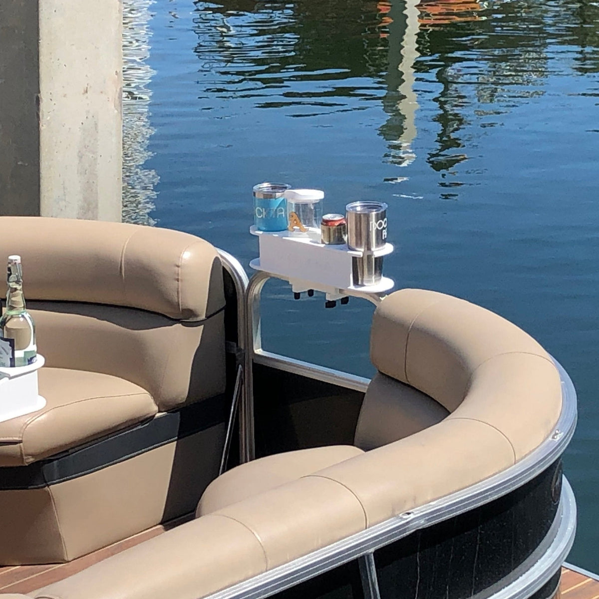 Docktail Pontoon Boat Cup Holder Caddy
