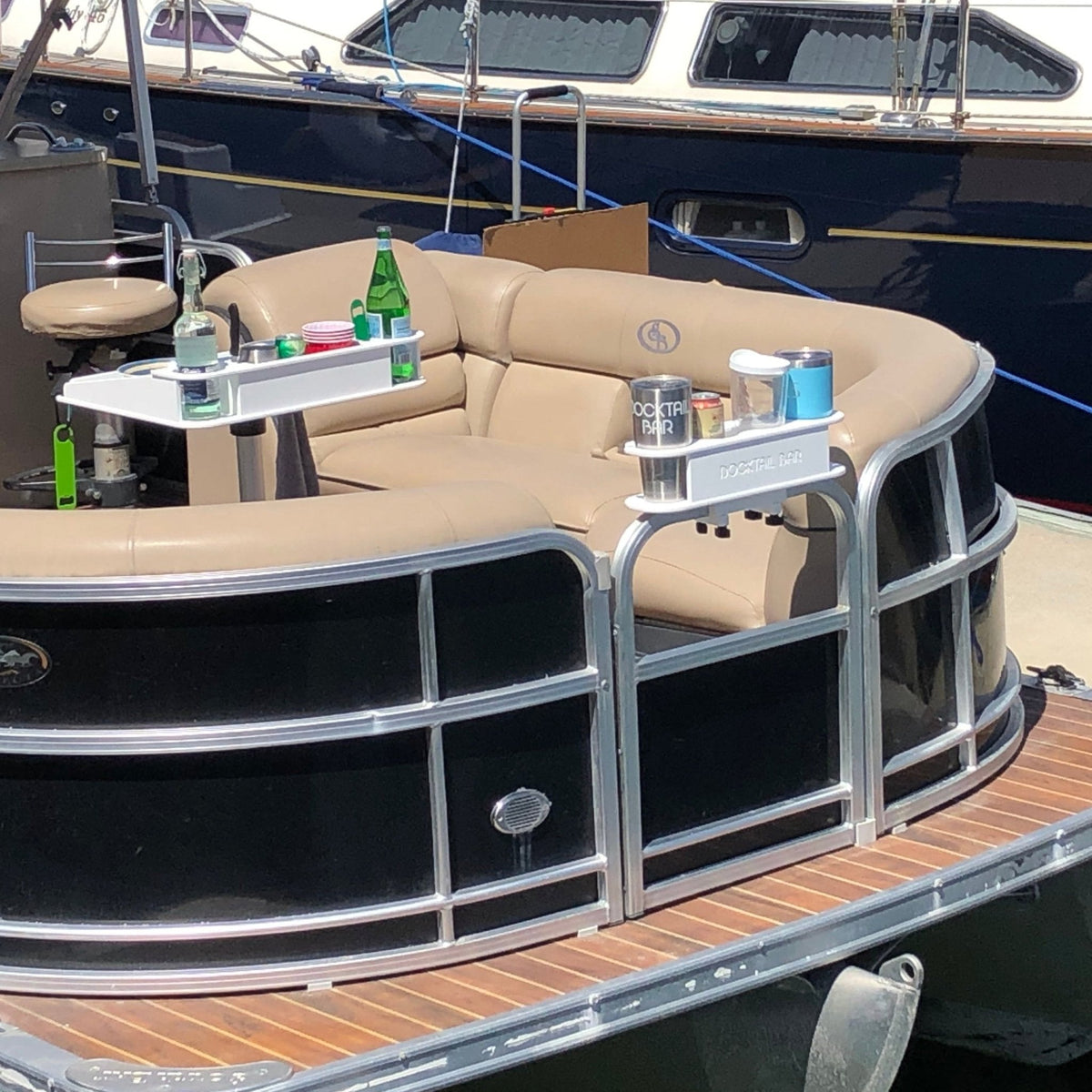 Docktail Pontoon Boat Cup Holder Caddy