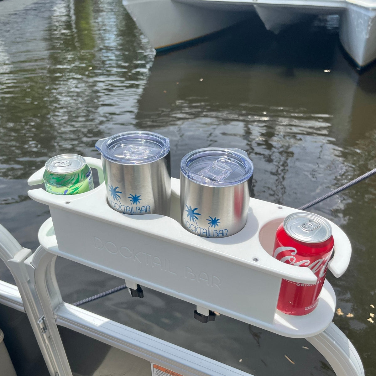 Docktail Pontoon Boat Cup Holder Caddy
