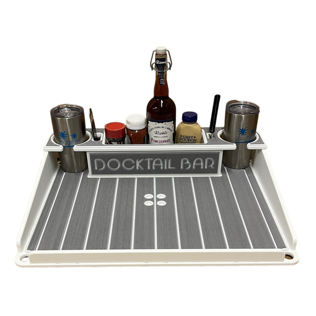 Docktail Utility Pedestal Boat Table