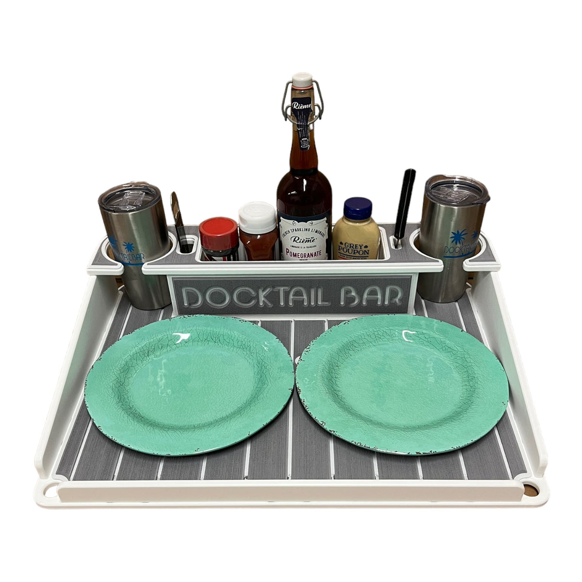 Docktail Utility Pedestal Boat Table