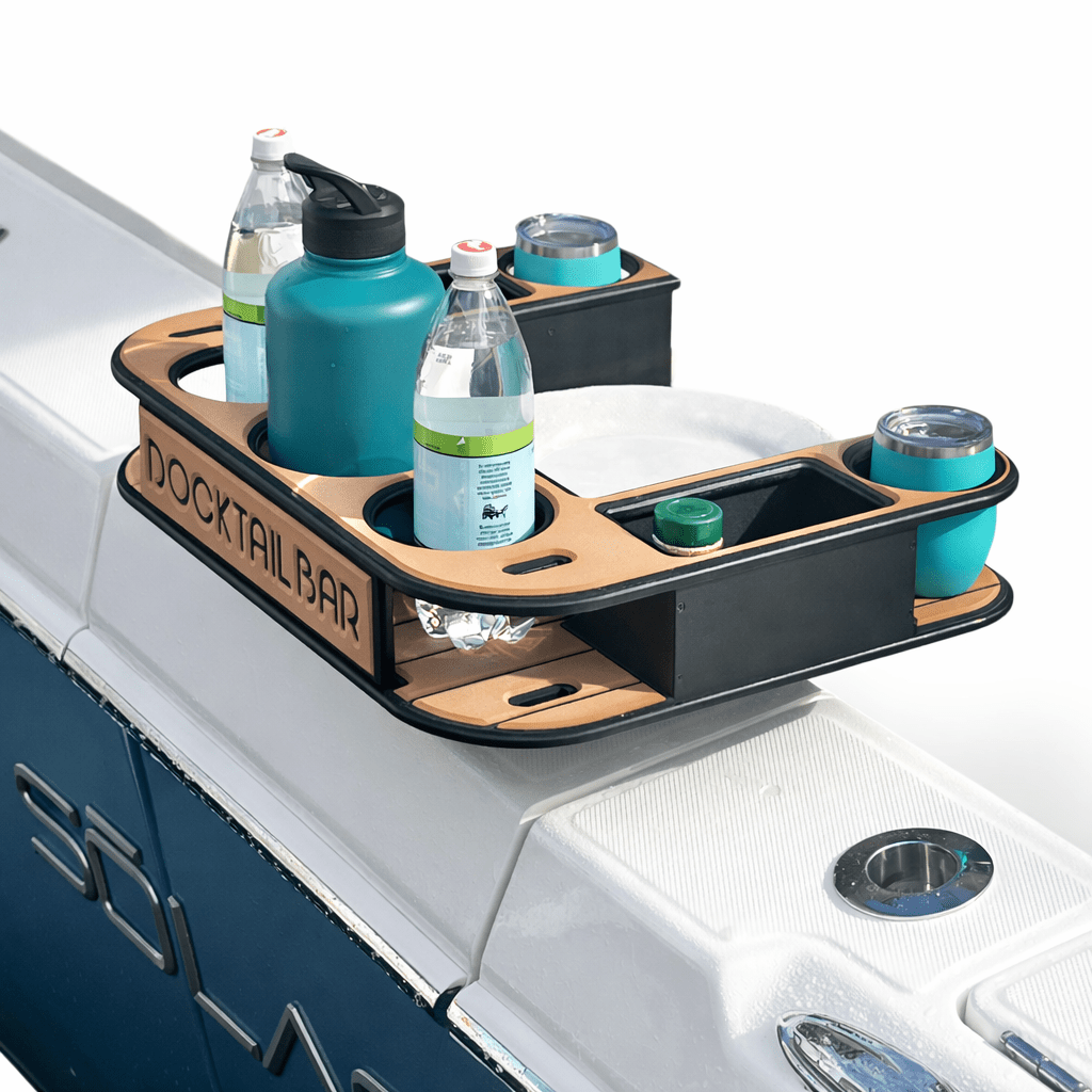 Docktail Butler Boat Table - Midnight Series