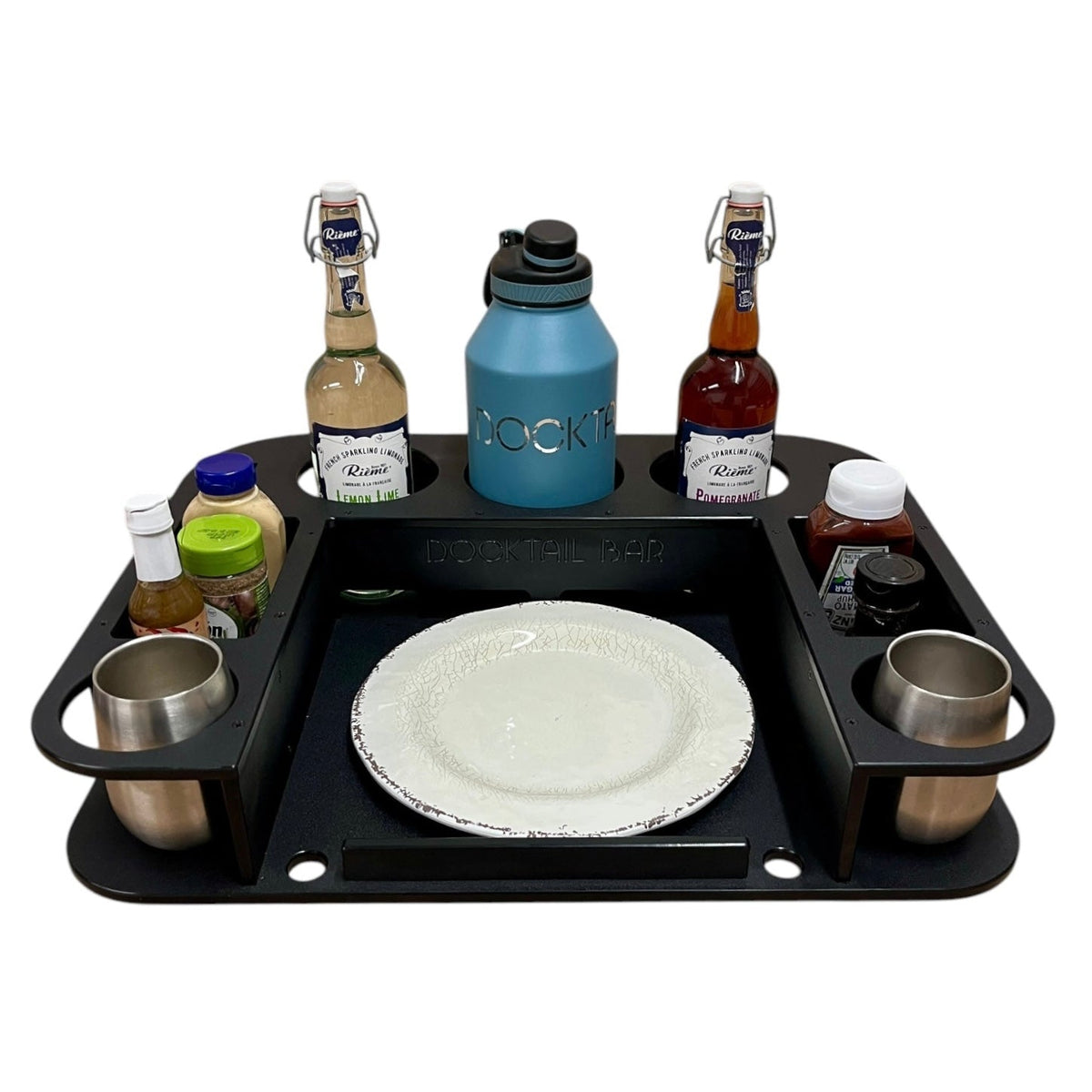 Docktail Butler Boat Table - Midnight Series