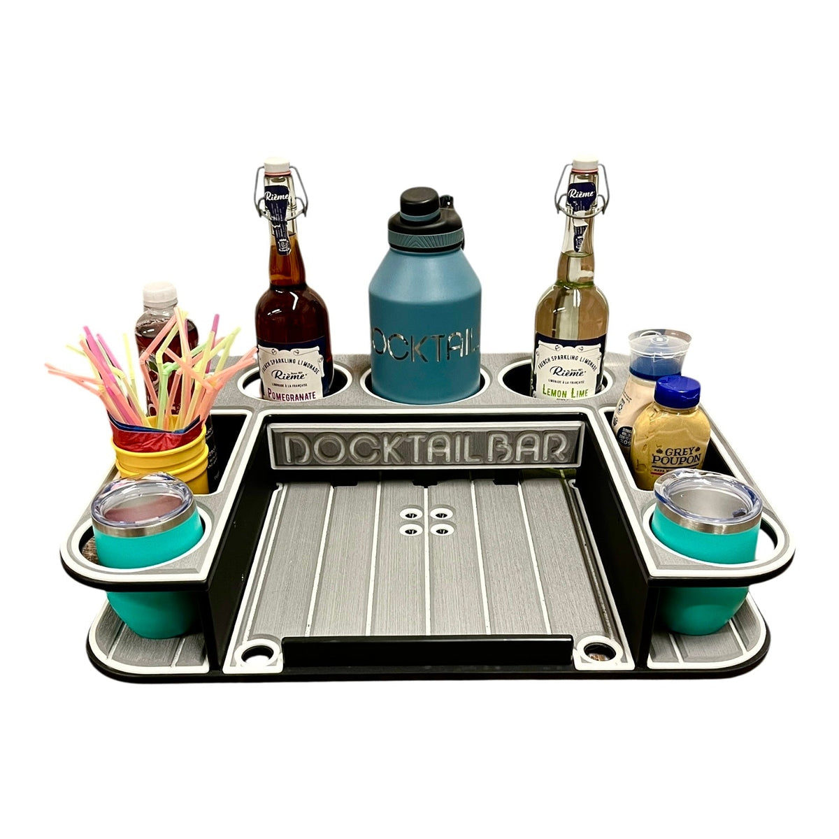 Docktail Butler Boat Table - Midnight Series