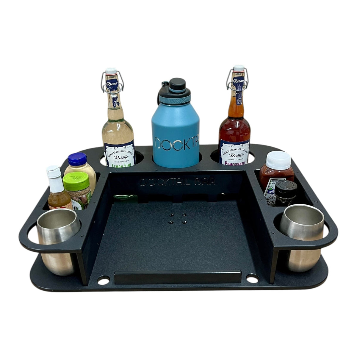 Docktail Butler Boat Table - Midnight Series