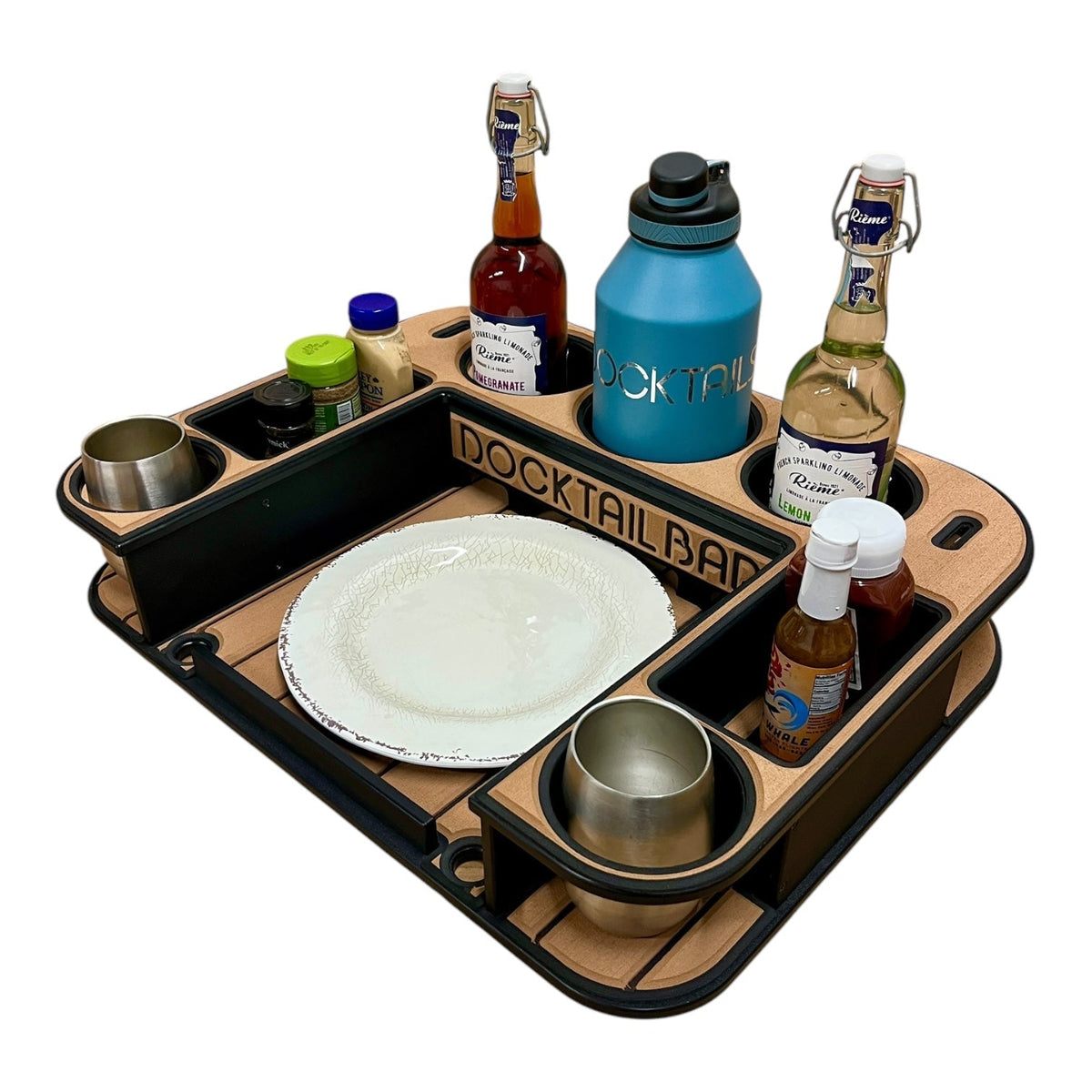 Docktail Butler Boat Table - Midnight Series