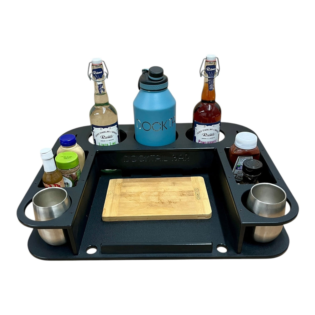 Docktail Butler Boat Table - Midnight Series