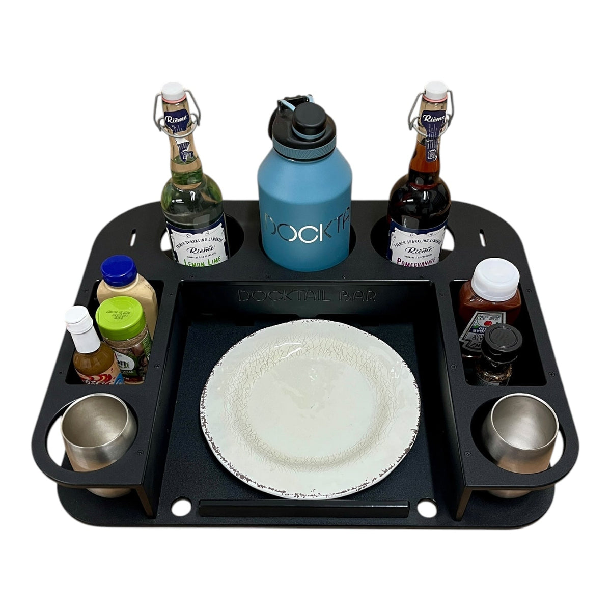Docktail Butler Boat Table - Midnight Series