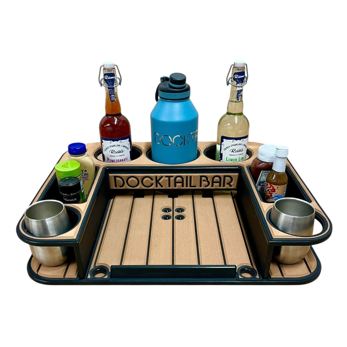 Docktail Butler Boat Table - Midnight Series