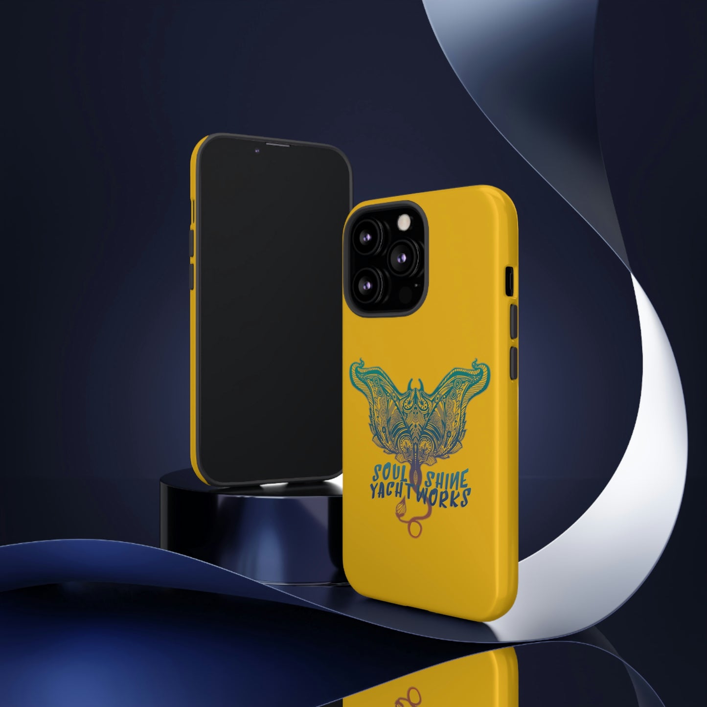 Soul Shine Yachtworks Manta Logo Tough Cases