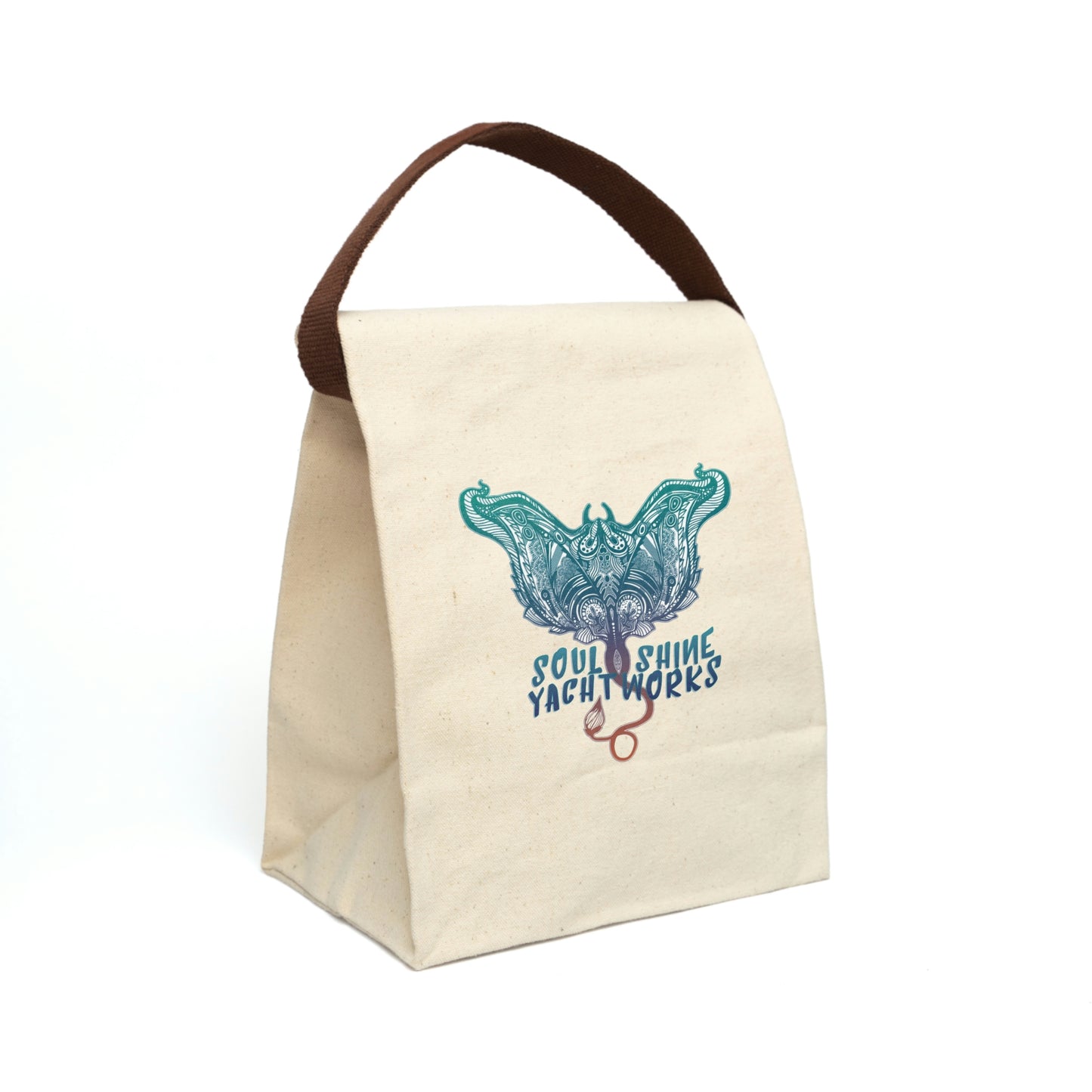Soul Shine Yachtworks Canvas Lunch Bag With Strap