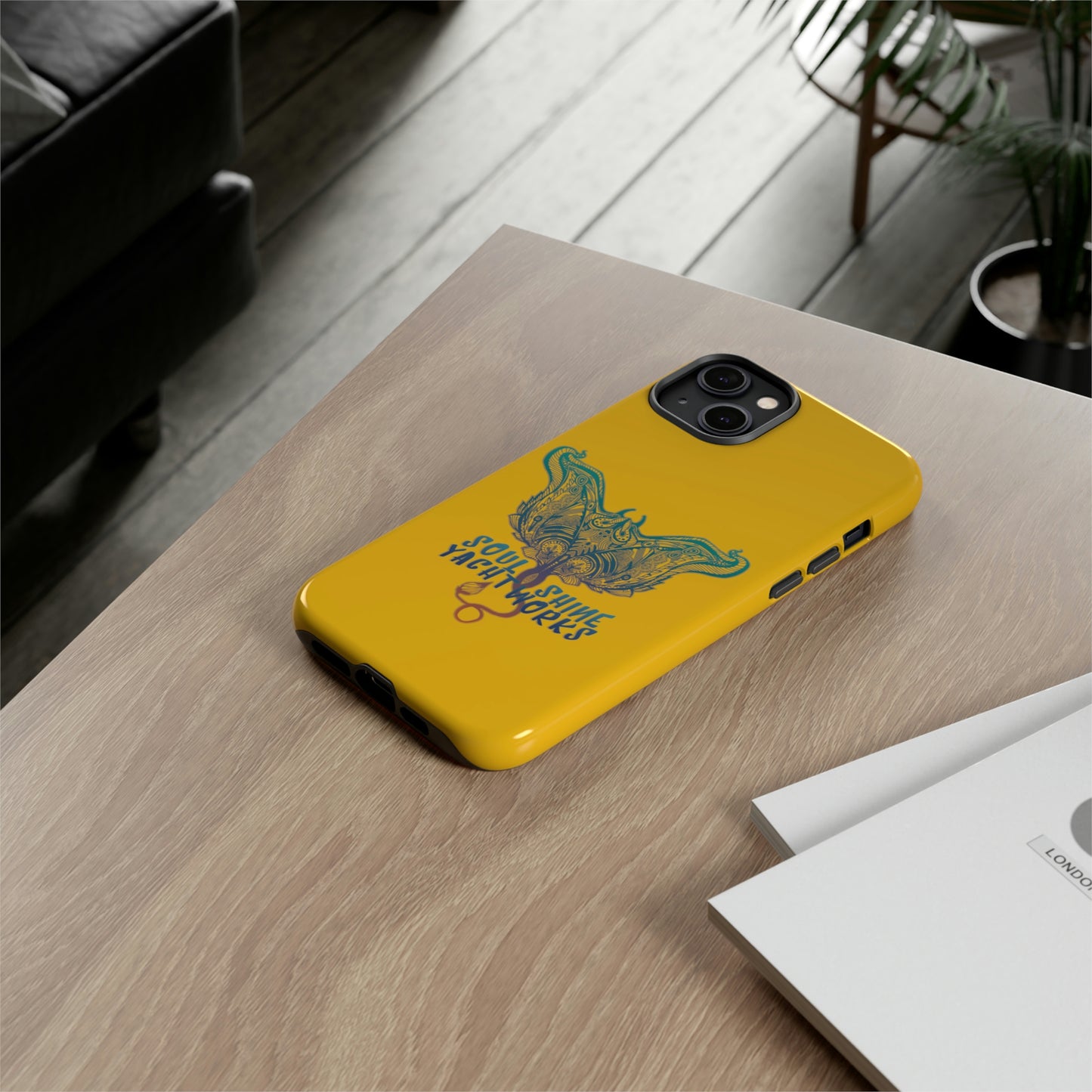 Soul Shine Yachtworks Manta Logo Tough Cases